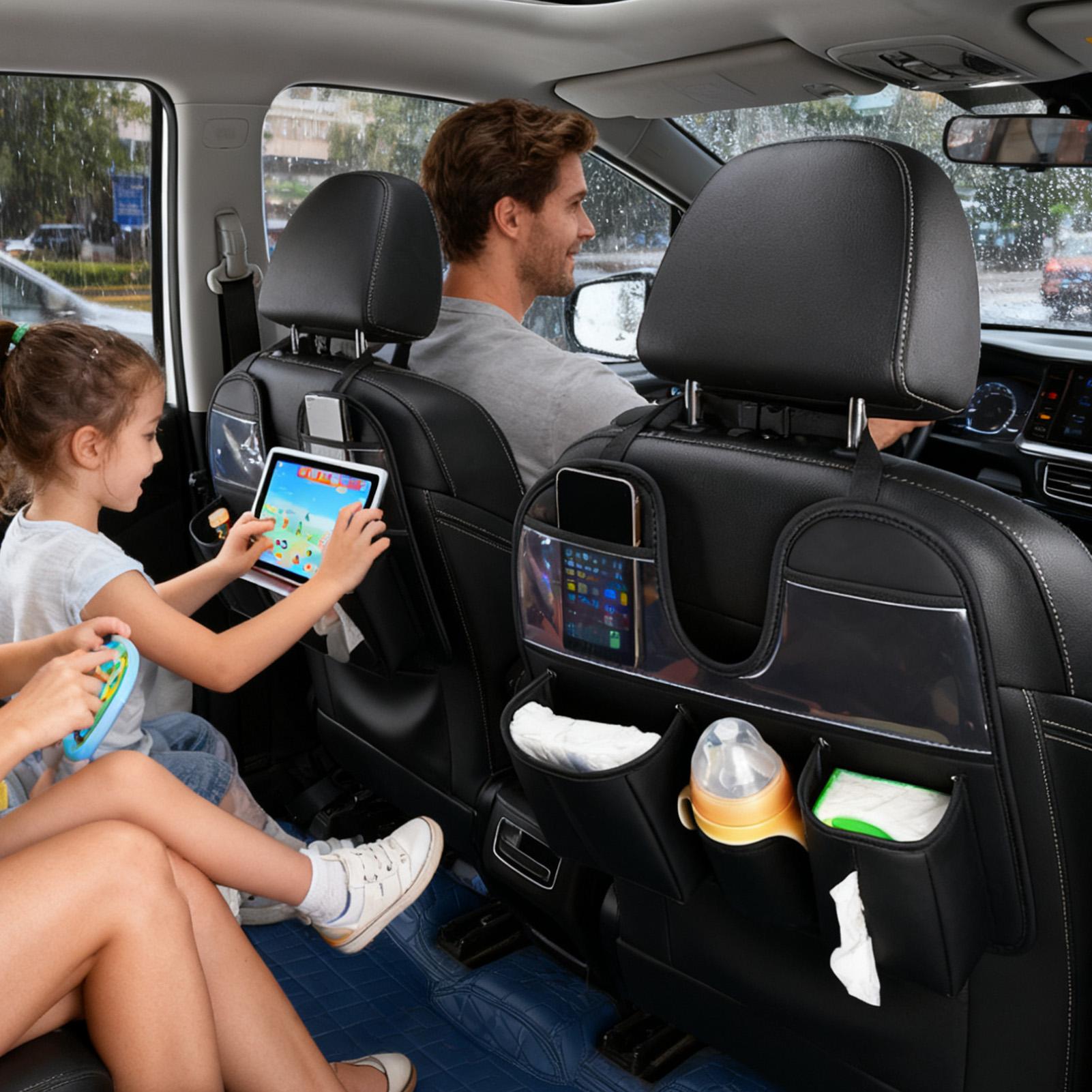 Rv Snacks & Food Zone Surat Menu - Rücksitz Auto Organizer Mit Tasse Tablet