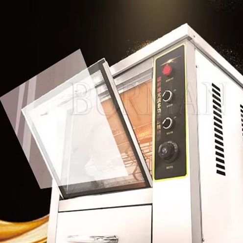 Food Processor Snacks - Kommerzielle Röstmaschine für Süßkartoffeln Multifunktionaler Lebensmittelprozessor