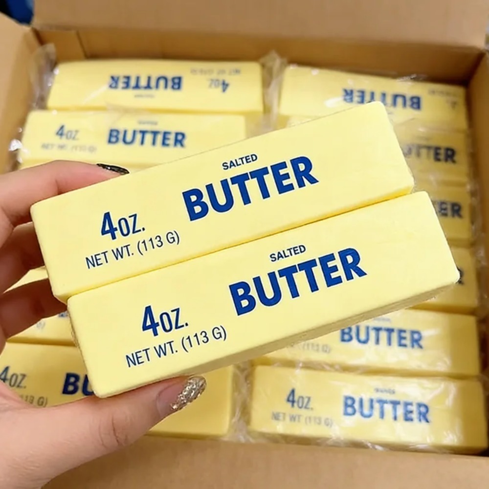 Food Grocery Snacks - Butter Squishy Tabas Squishy Spielzeug Anti-Stress-Quetschspielzeug