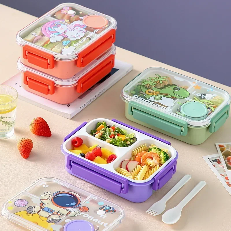 Einhorn-Cartoon-Bento-Lunchbox – Food Prep Snacks Bewertung und Preis