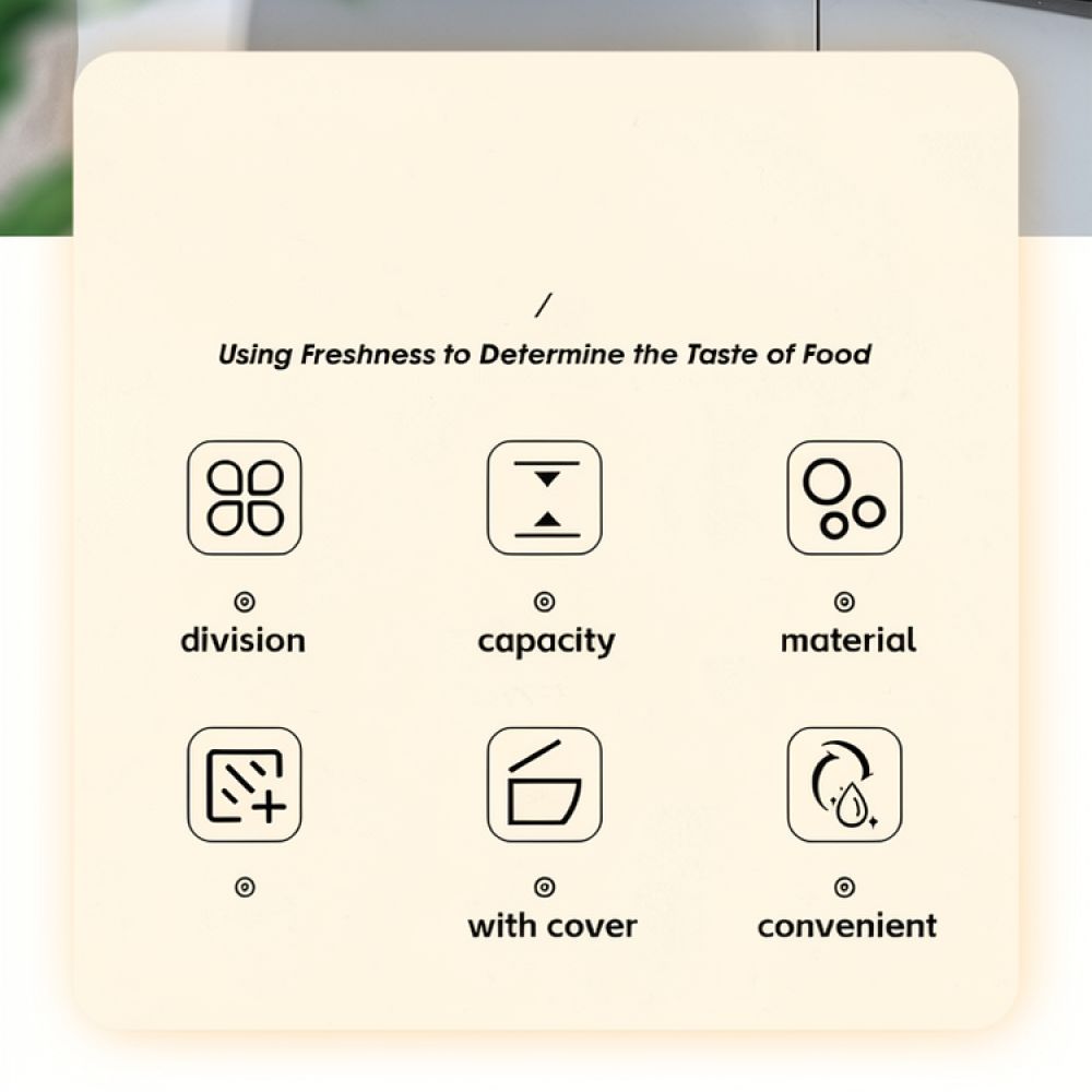 Geteilte Salatschüssel, Servie – Food Prep Snacks Bewertung und Preis