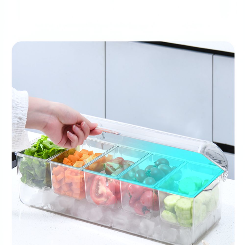 Geteilte Salatschüssel, Servie – Food Prep Snacks Bewertung und Preis