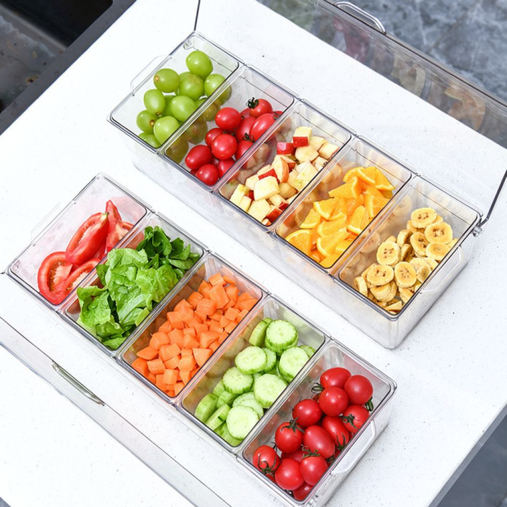 Geteilte Salatschüssel, Servie – Food Prep Snacks Bewertung und Preis