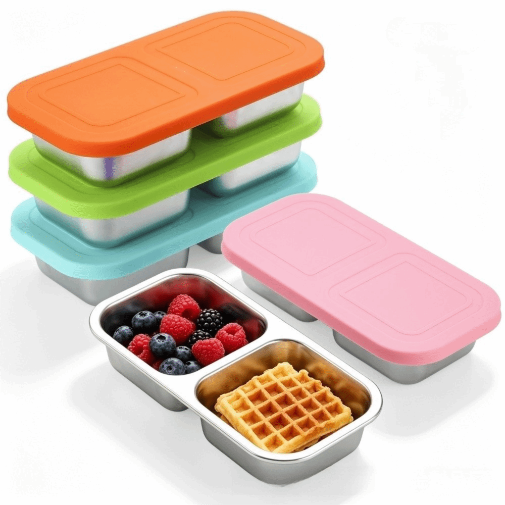 Tragbare Snackbehälter aus 304 – Food Prep Snacks Bewertung und Preis