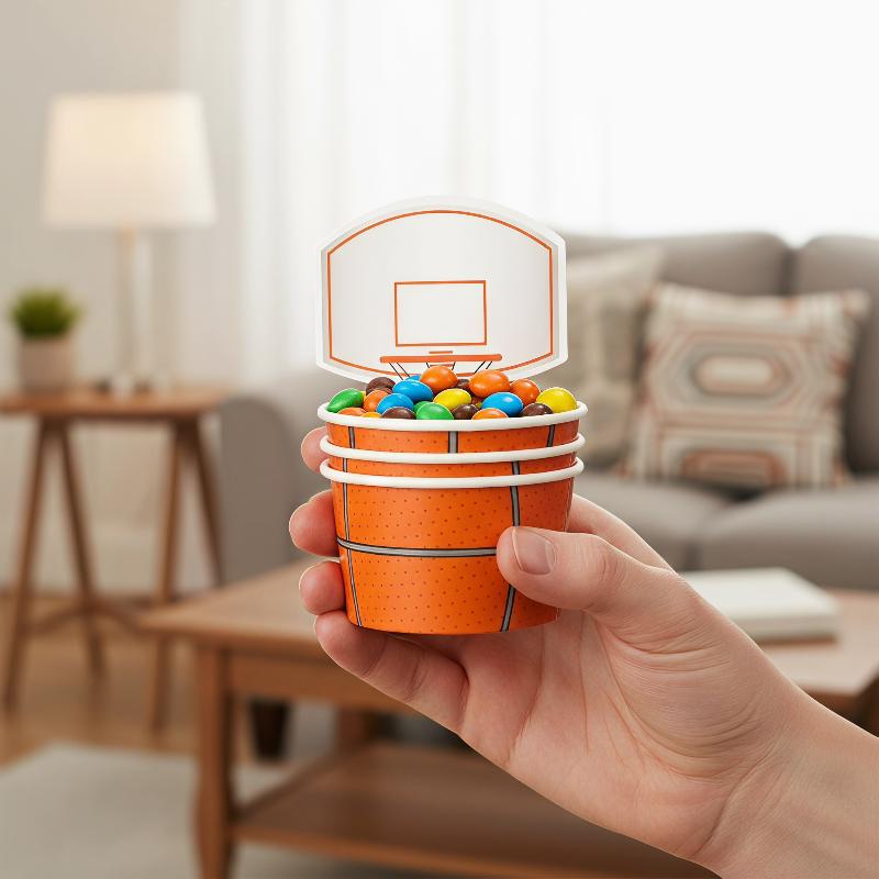 6 Stück Basketball-Snackschale – Food Snacks For Kids Party Bewertung und Preis