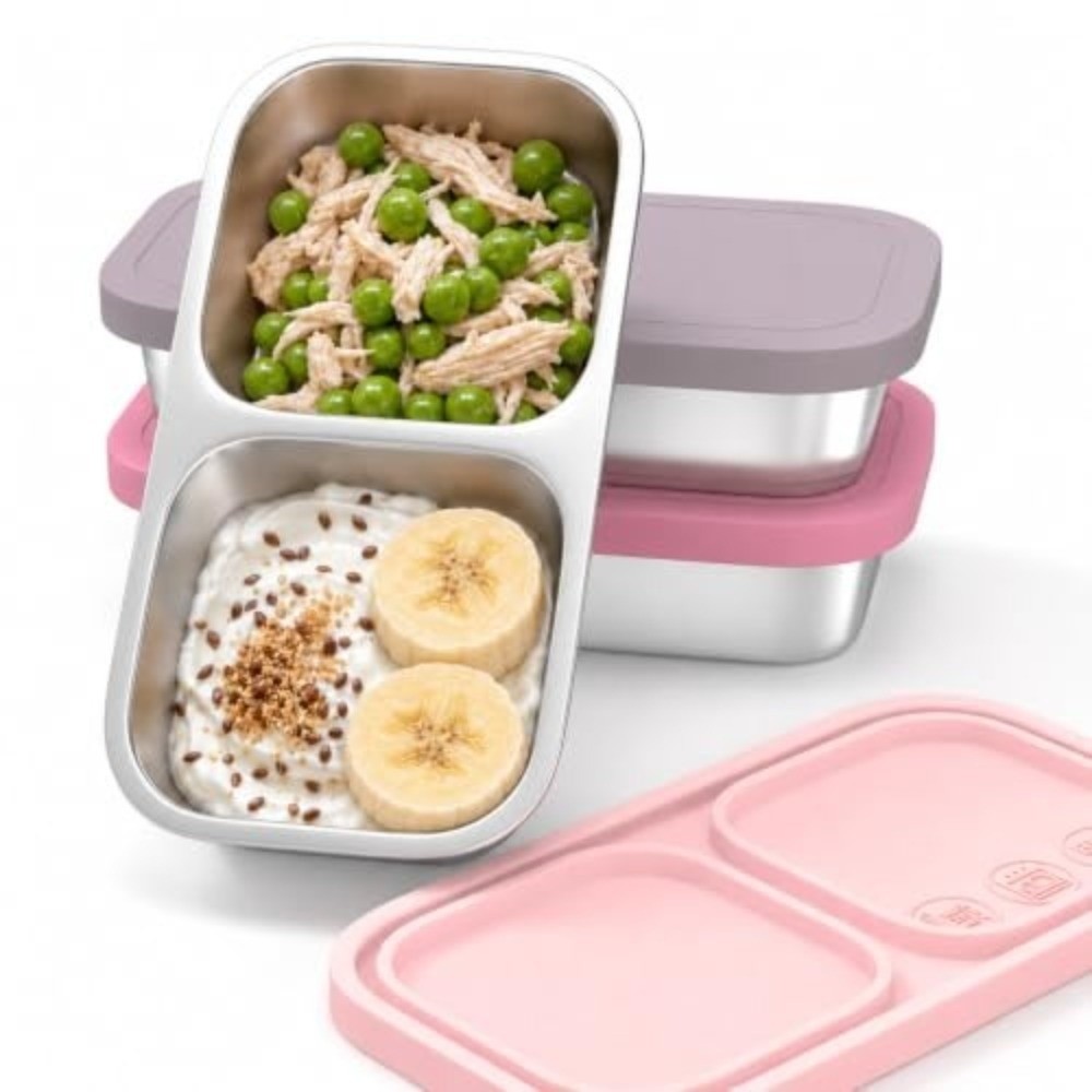 Tragbare Snackbehälter aus 304 – Food Prep Snacks Bewertung und Preis