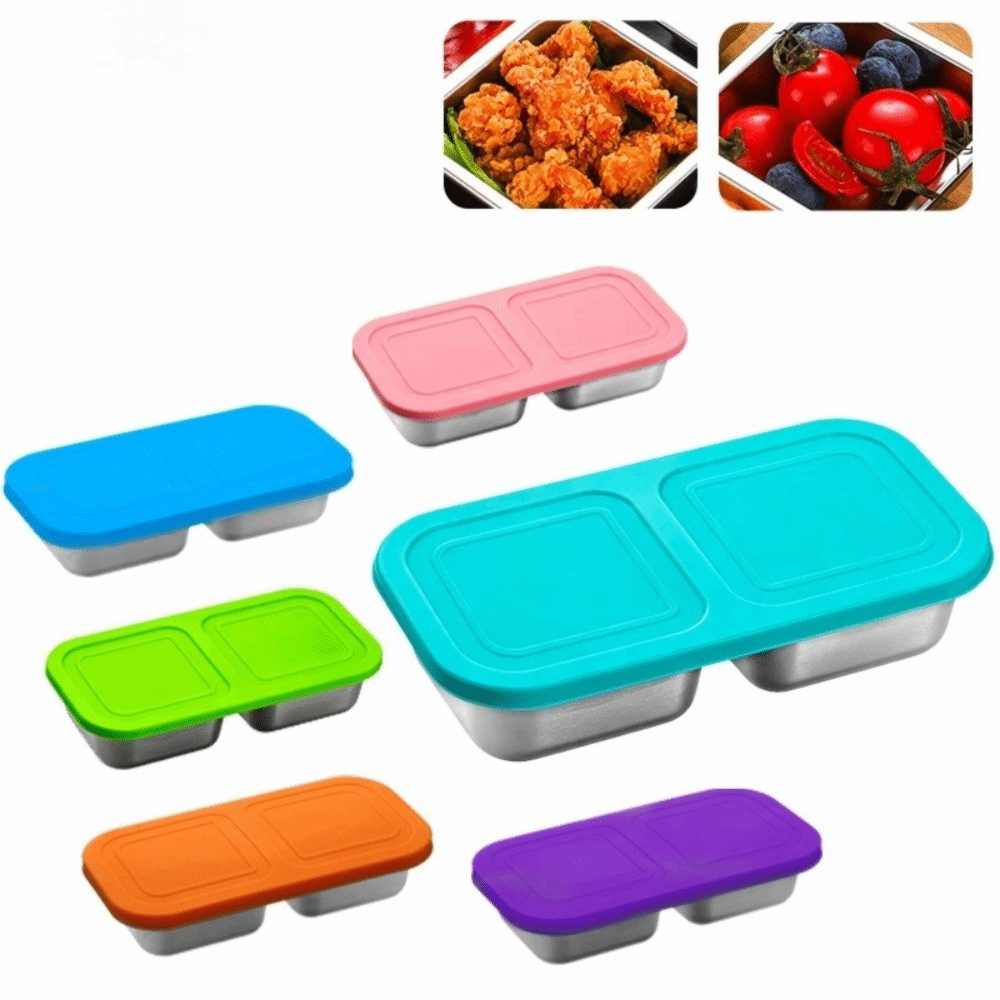 Tragbare Snackbehälter aus 304 – Food Prep Snacks Bewertung und Preis