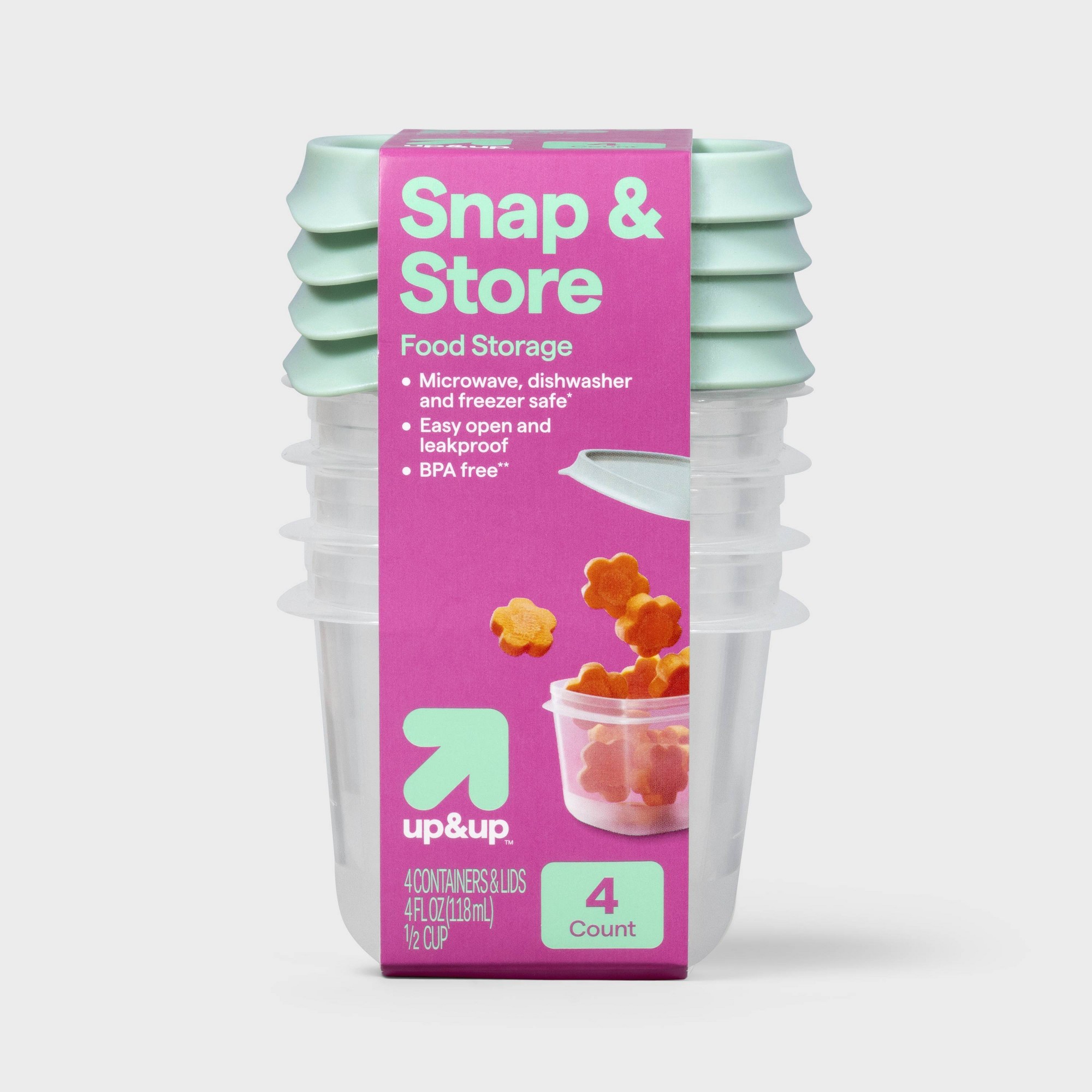 4er-Set Mini Quadratische Halb – Food Prep Snacks Bewertung und Preis