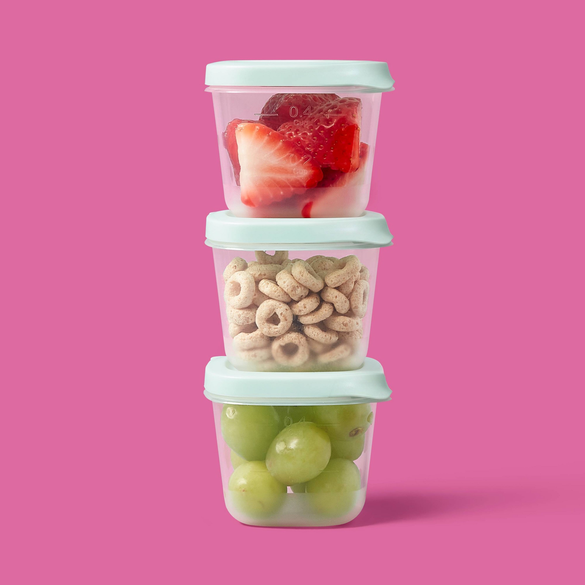 4er-Set Mini Quadratische Halb – Food Prep Snacks Bewertung und Preis