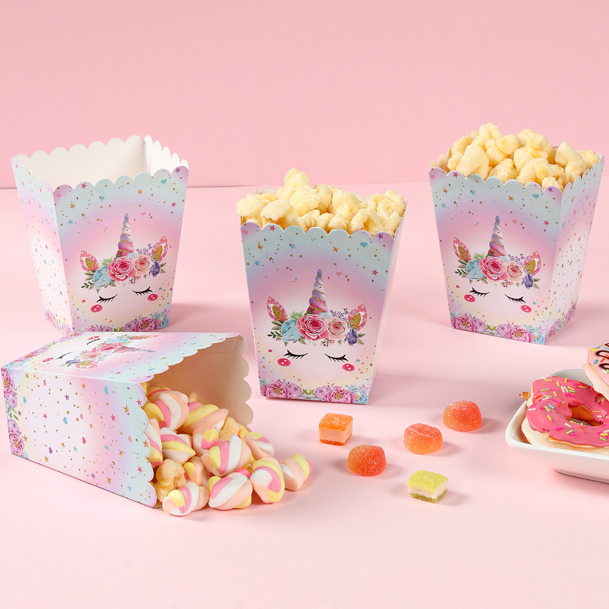8 stücke Papier Süßigkeiten Ka – Food Snacks For Kids Party Bewertung und Preis