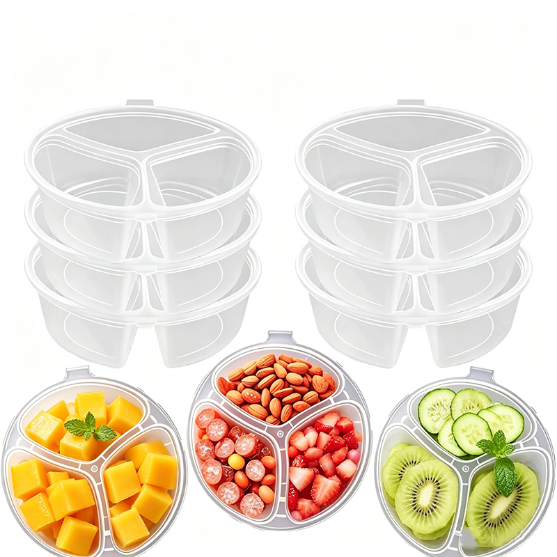 5-20 Stück 3-Fach Snackbox mit – Food Prep Snacks Bewertung und Preis