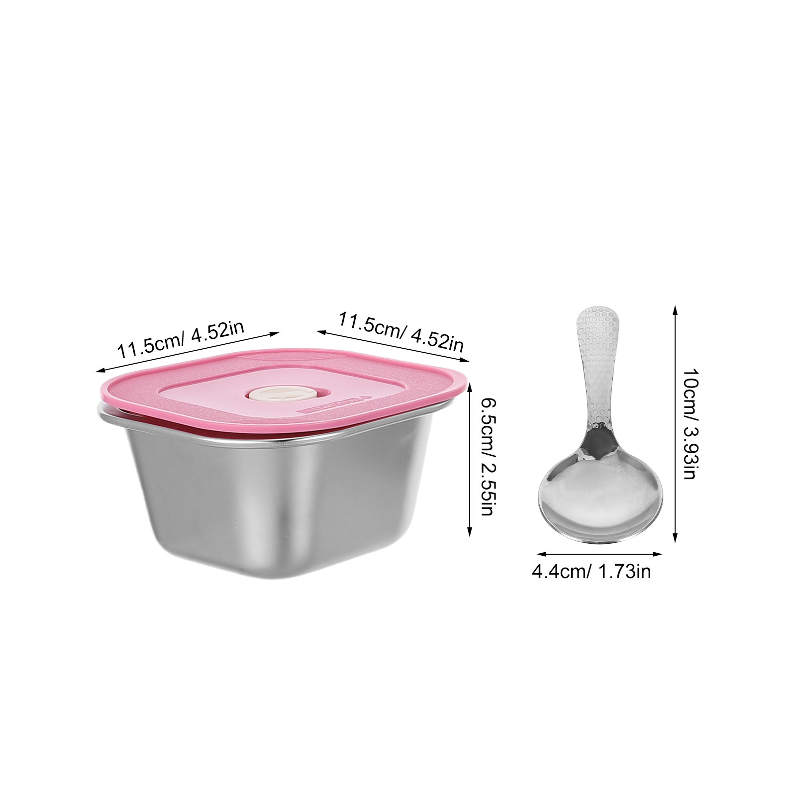 3 Stück Edelstahl-Snackbehälte – Food Prep Snacks Bewertung und Preis