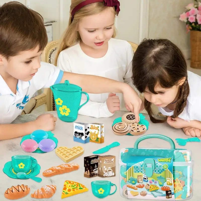 Spielzeug Tee-Set Für Kleine M – Food Snacks For Kids Party Bewertung und Preis