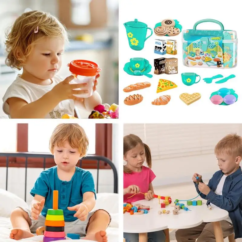 Spielzeug Tee-Set Für Kleine M – Food Snacks For Kids Party Bewertung und Preis