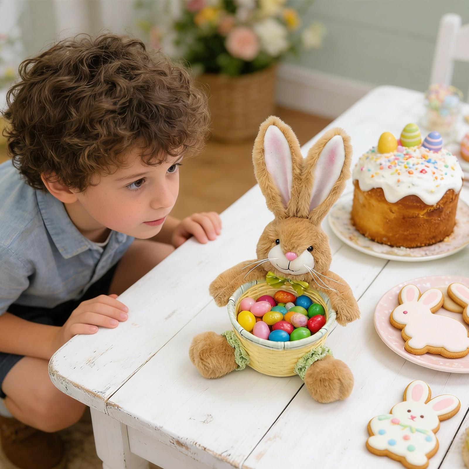 Oster-Hasenkorb Süßigkeiten-Au – Food Snacks For Kids Party Bewertung und Preis