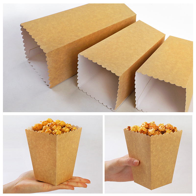 24 teile/los Kraft Papier Popc – Food Snacks For Kids Party Bewertung und Preis