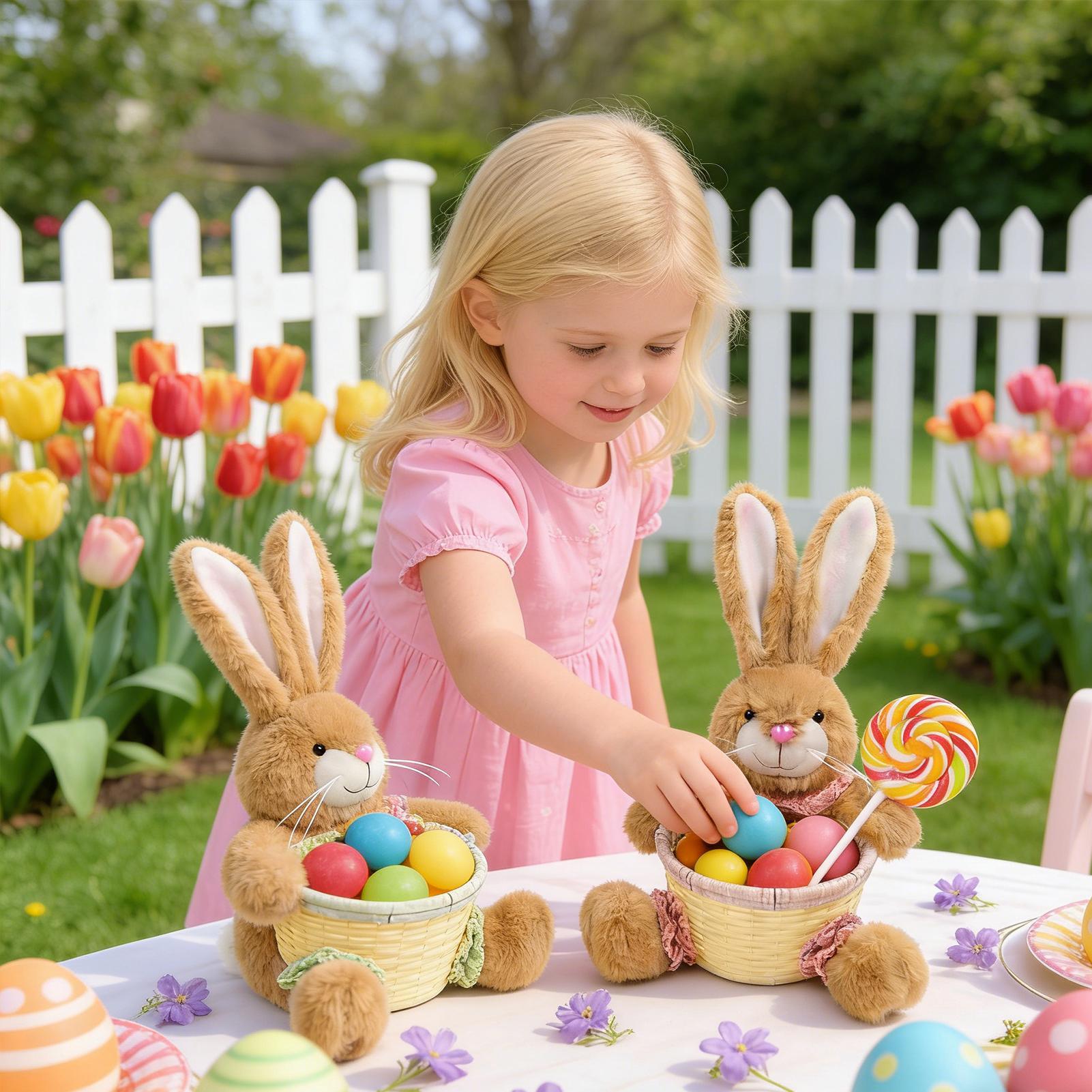Osterkorb in Niedlicher Hasenf – Food Snacks For Kids Party Bewertung und Preis