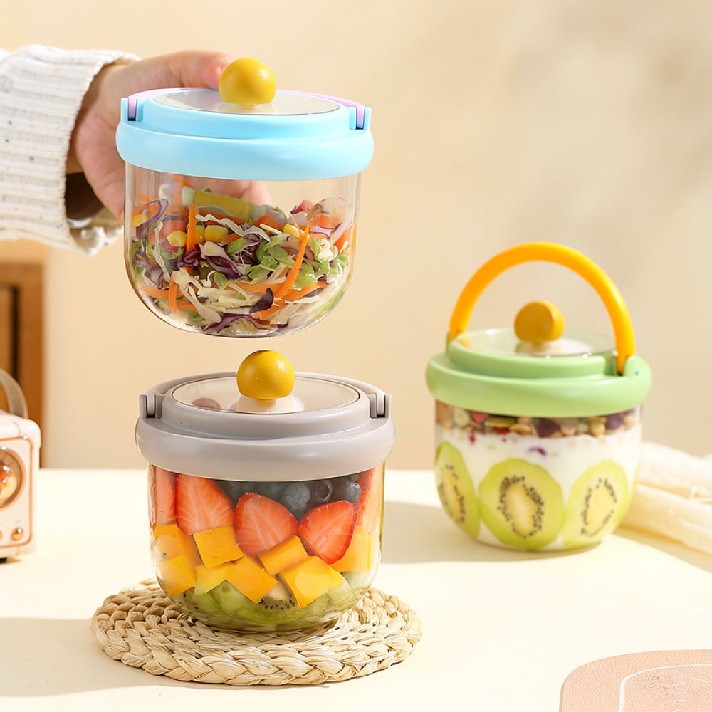Tragbarer Salatbehälter im Ins – Food Prep Snacks Bewertung und Preis